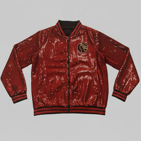 Barry Manilow Red Sequin Jacket-Shop Manilow