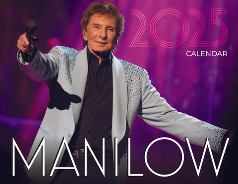 Manilow 2025 Calendar-Shop Manilow