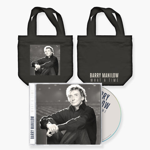 What A Time Tote + CD Fan Pack-Shop Manilow
