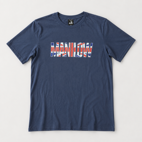 MANILOW Union Jack Tee