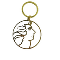 Gold One Voice Keychain-Shop Manilow