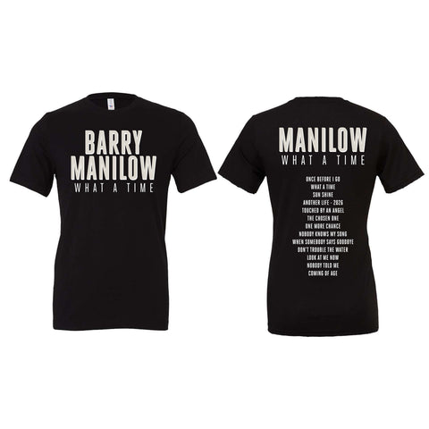 What A Time Tee-Shop Manilow