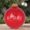 Barry Christmas Ornament - Red