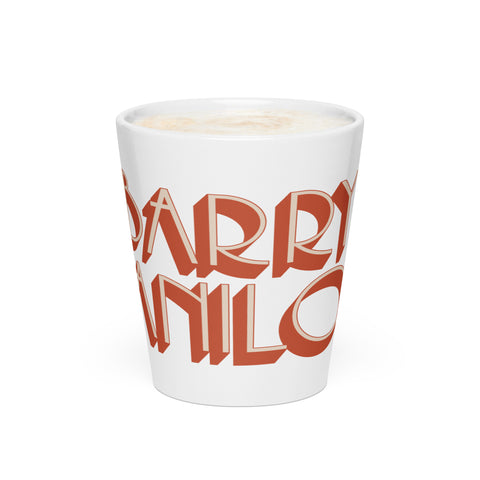 Barry Manilow Latte Mug-Shop Manilow
