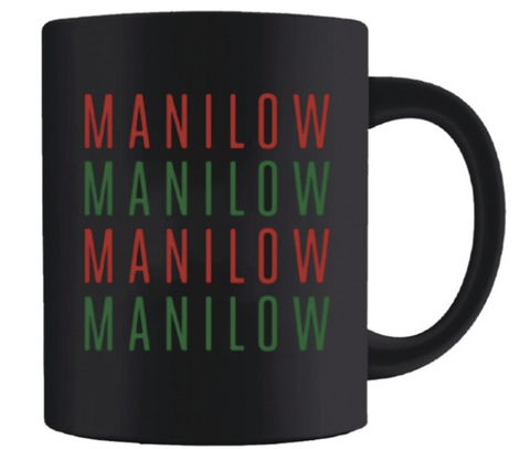 Manilow Christmas Mug-Shop Manilow