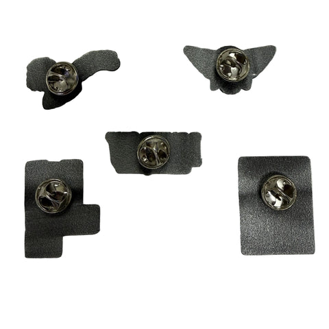 Tour Logo 5 Piece Pin Set-Shop Manilow