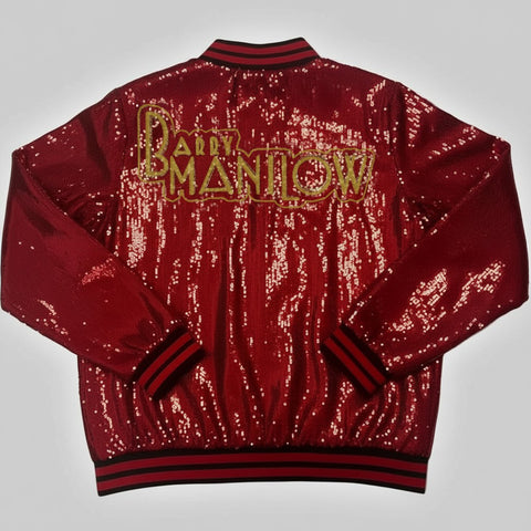 Barry Manilow Red Sequin Jacket-Shop Manilow