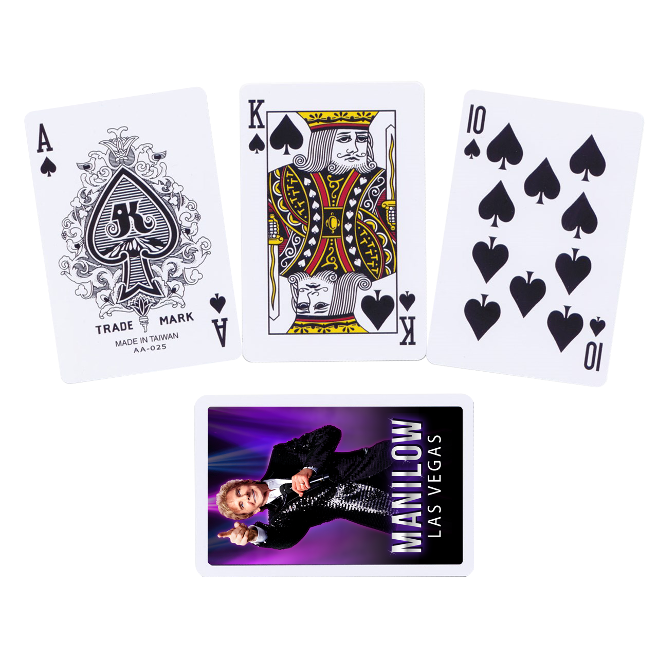 MANILOW Las Vegas Playing Cards