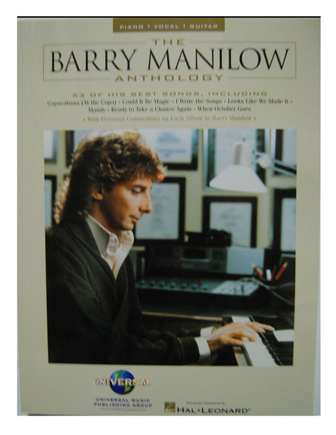 The Barry Manilow Anthology Music Book-Shop Manilow