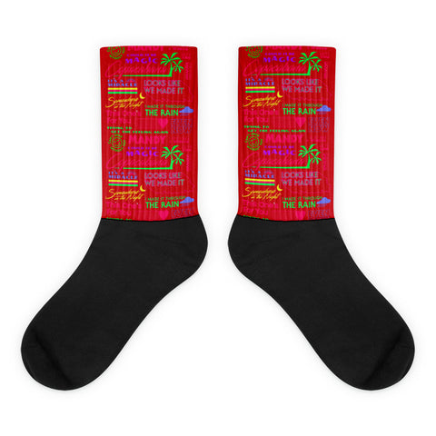 MANILOW Neon Titles Socks-Shop Manilow