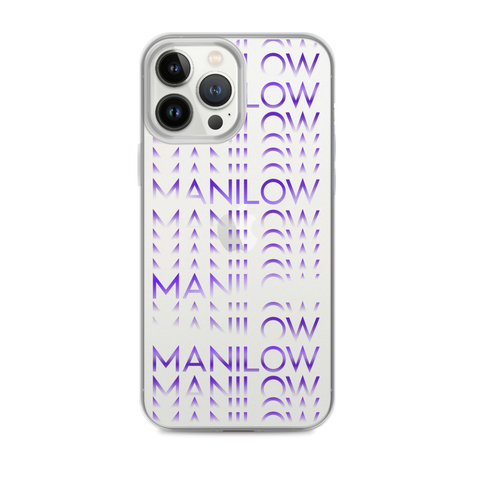 MANILOW Repeat iPhone Case-Shop Manilow