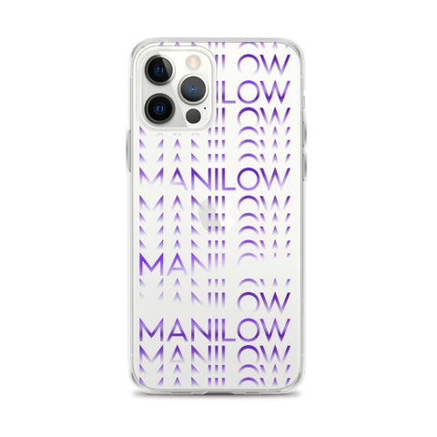 MANILOW Repeat iPhone Case-Shop Manilow