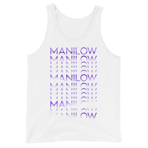 MANILOW Repeat Unisex Tank Top-Shop Manilow